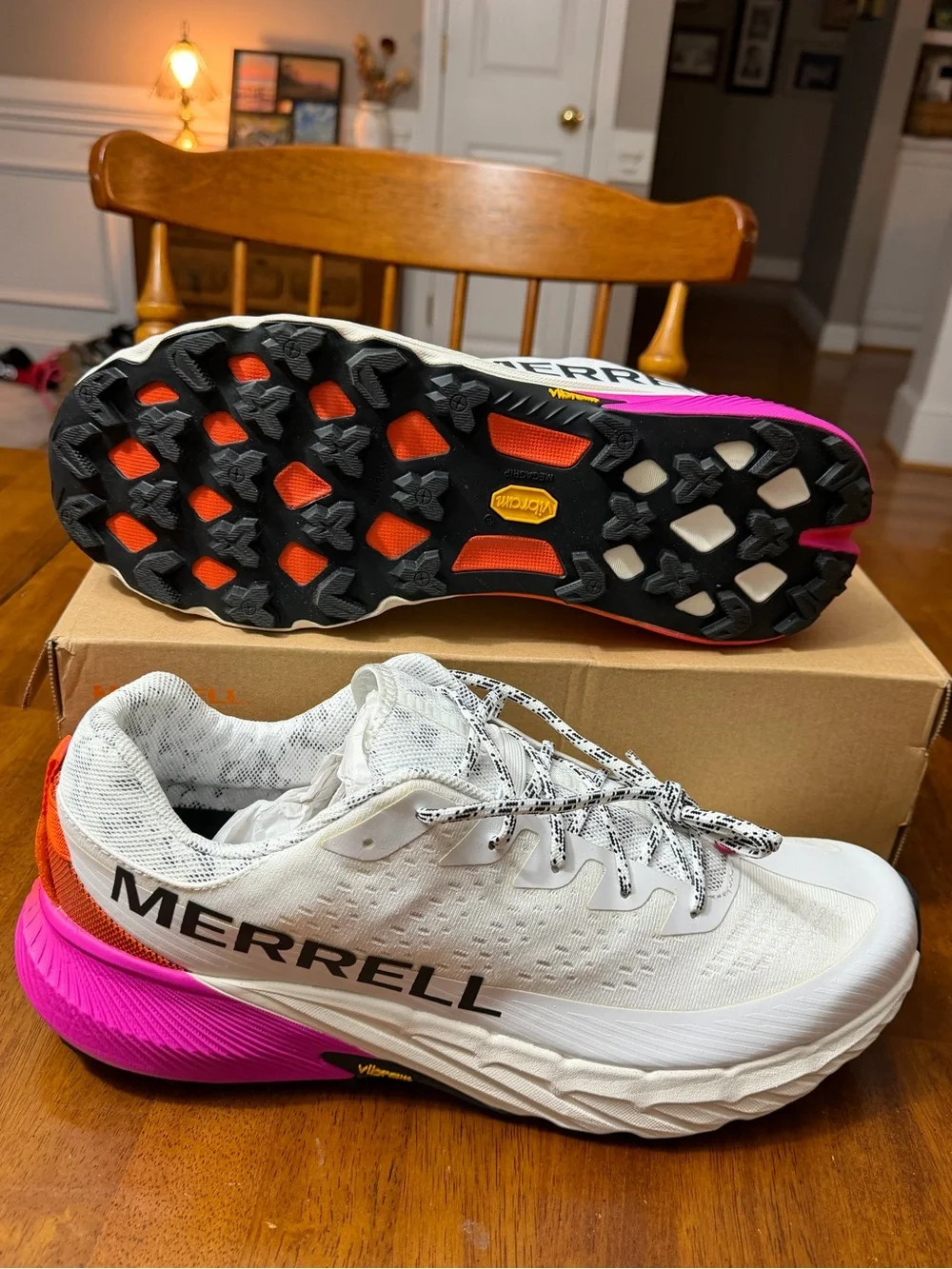 Brand New MERRELL Agility Hiking Trail Shoes Men’s Size 14 Medium Retail $150